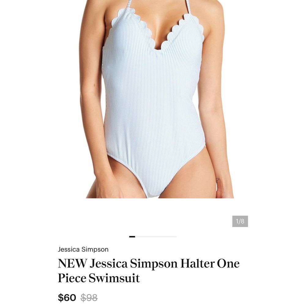 Jessica Simpson Halter Top Swimwear